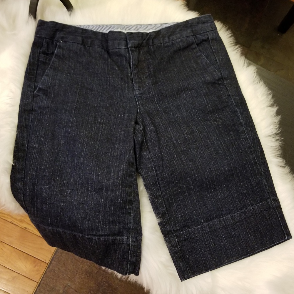 Tommy Hilfiger Dark Denim Bermuda Shorts - 6